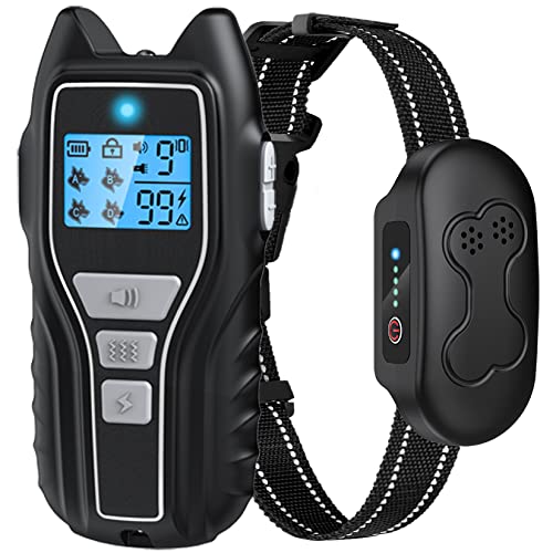 Waterproof Dog Training Collar with Remote - 1600-ft Range