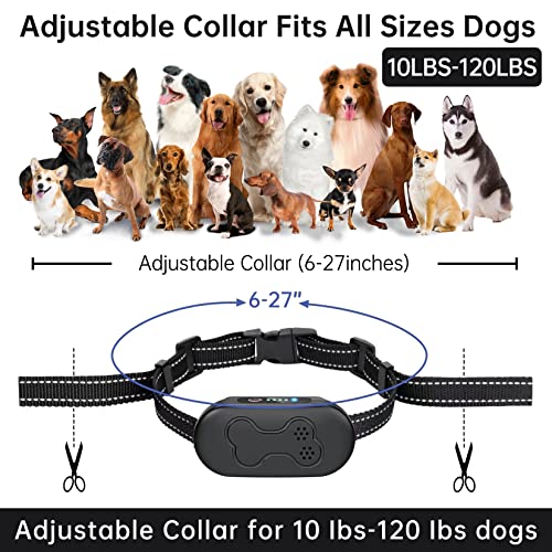 Waterproof Dog Training Collar with Remote - 1600-ft Range