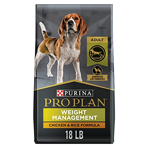 Weight Management Dog Food with Probiotics - 18lb