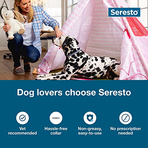 Seresto Large Dog Flea & Tick Collar | 8-Month Protection