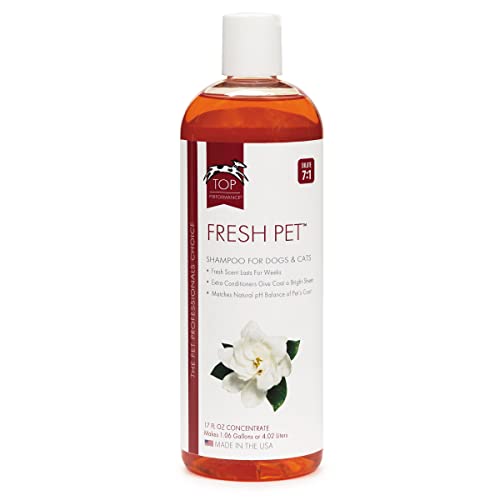 Natural pH Balanced Pet Shampoo Prevents Mats & Tangles