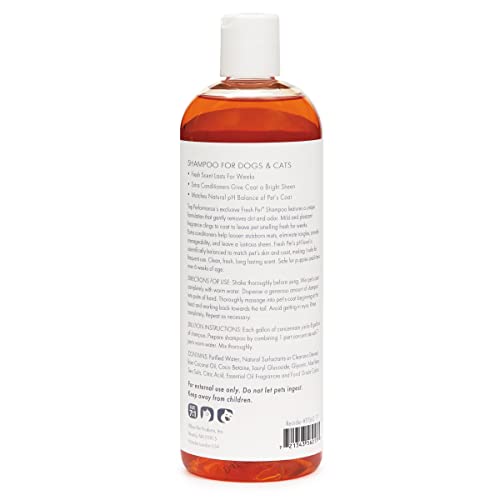 Natural pH Balanced Pet Shampoo Prevents Mats & Tangles