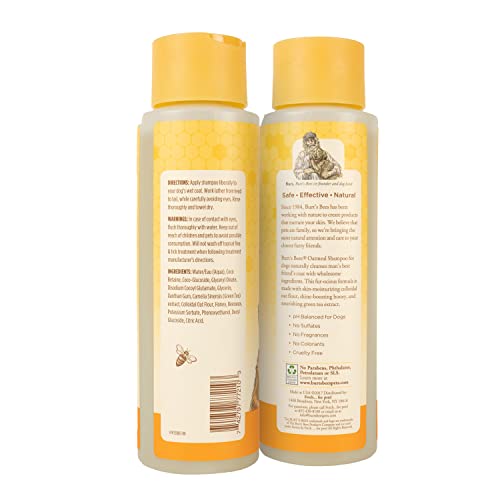 Burt's Bees Oatmeal Dog Shampoo | Moisturizing & Nourishing