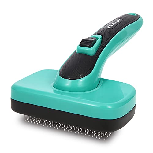 Self-Cleaning Slicker Brush for Dogs, Cats, Rabbit
