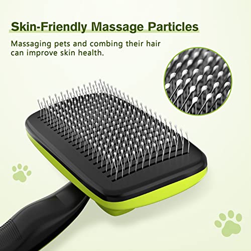 Pecute Self-Cleaning Brush: Grooming Dogs, Cats, Rabbits