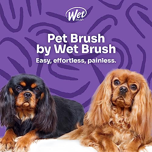 Dual-Sided Dog Grooming Brush - Soft Bristles