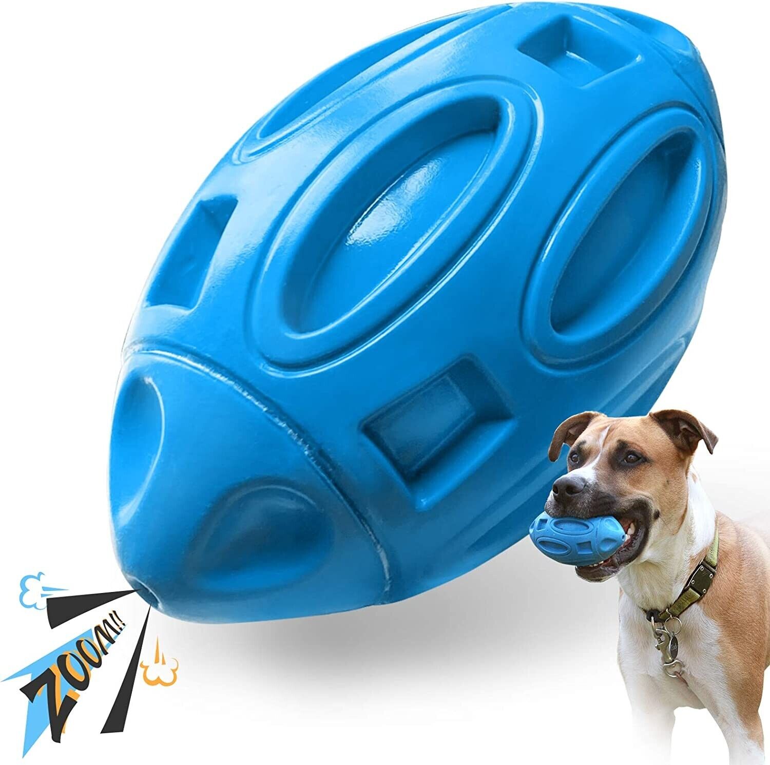 Aggressive Chewer Dog Toy: Indestructible Squeaky Stick