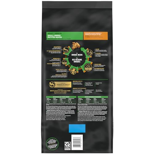 Pro Plan Small Breed Dog Food - Chicken & Rice Blend
