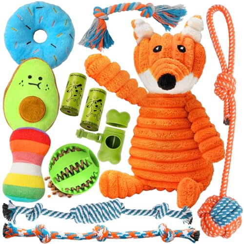 9-Piece Luxury Puppy Chew Toys Set