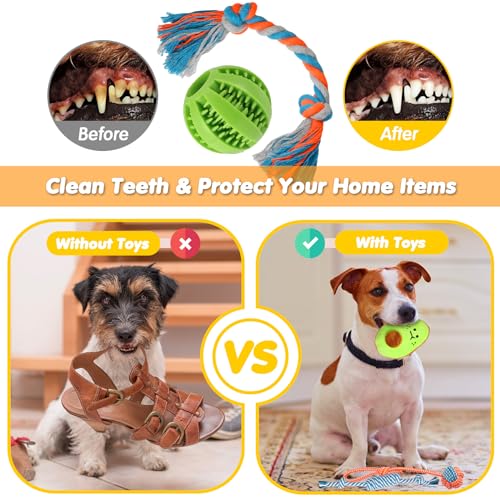 20 Pack Luxury Dog Chew Toys for Small Dogs