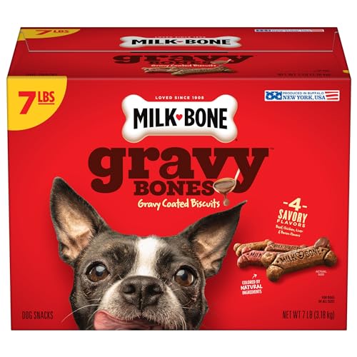 Milk-Bone GravyBones Small Dog Biscuits, 7 lb