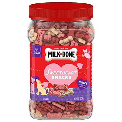 Mini Milk-Bone Sweetheart Dog Treats - 25 oz