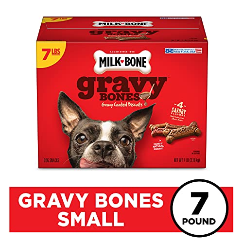 Milk-Bone GravyBones Small Dog Biscuits, 7 lb