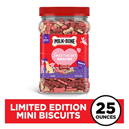 Mini Milk-Bone Sweetheart Dog Treats - 25 oz