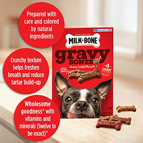 Milk-Bone GravyBones Small Dog Biscuits, 7 lb