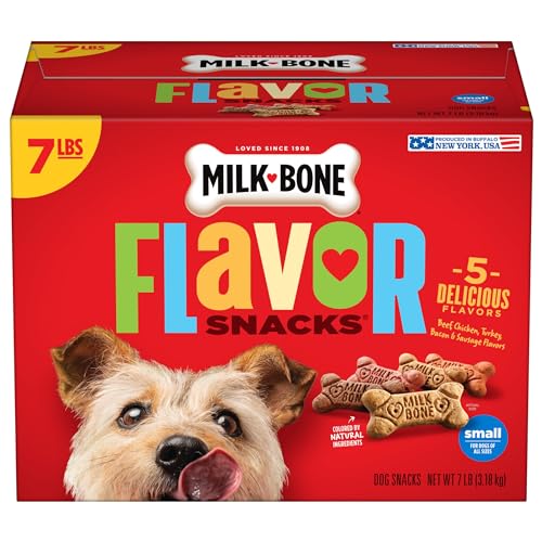 Small Milk-Bone Flavor Snacks, 7 Pounds