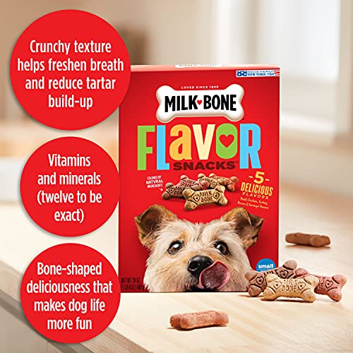 Small Milk-Bone Flavor Snacks, 7 Pounds