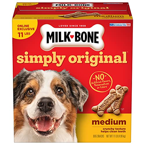 Milk-Bone Original Dog Treats for Medium Dogs, 11 Pounds