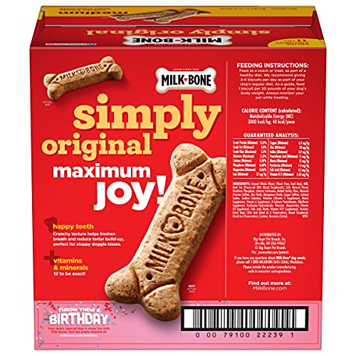 Milk-Bone Original Dog Treats for Medium Dogs, 11 Pounds