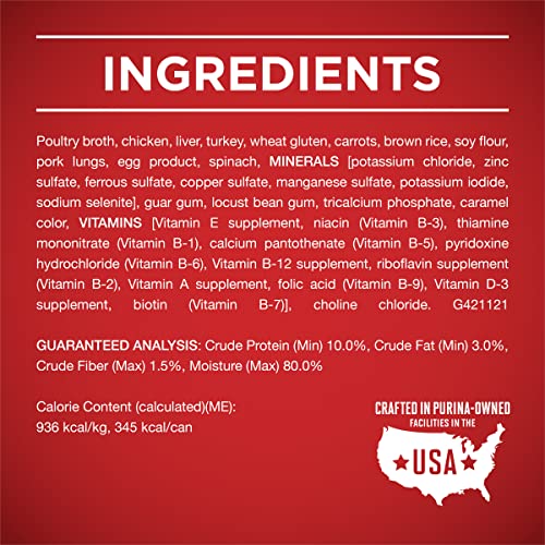 Purina ONE Chicken & Brown Rice Wet Dog Food