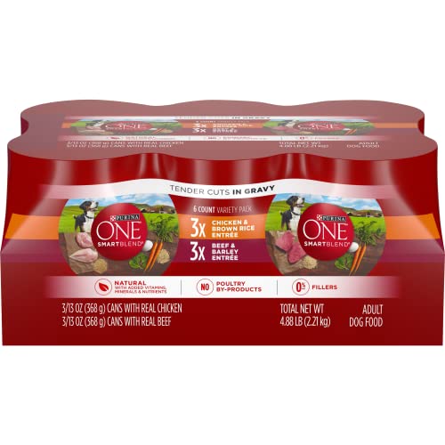 Purina ONE Tender Cuts Wet Dog Food Variety Pack