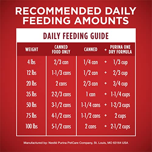 Purina ONE Beef & Barley Wet Dog Food - 12 Cans