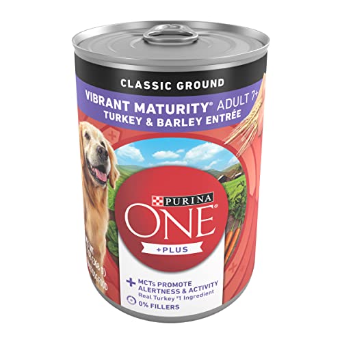 Purina ONE Plus Vibrant Maturity Turkey Senior Dog Food
