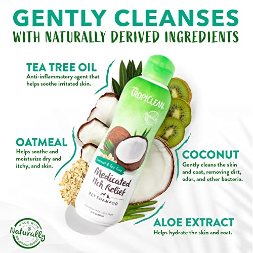 Medicated Allergy Relief Dog Shampoo | Tea Tree & Oatmeal
