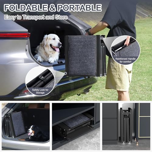 63" Long Dog Ramp for Car, SUV & Truck