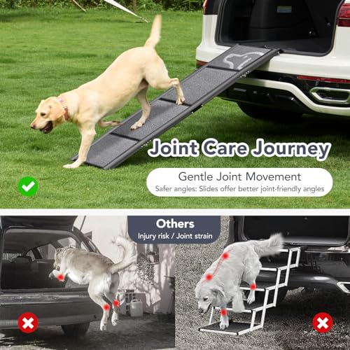 PetThem Folding Dog Ramp - Portable, Extra Wide