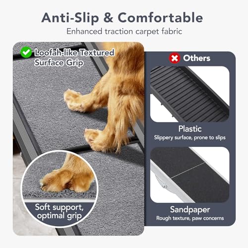 PetThem Folding Dog Ramp - Portable, Extra Wide