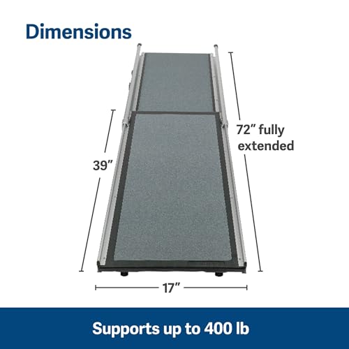 PetSafe Dog Ramp with Telescoping Design and High Traction