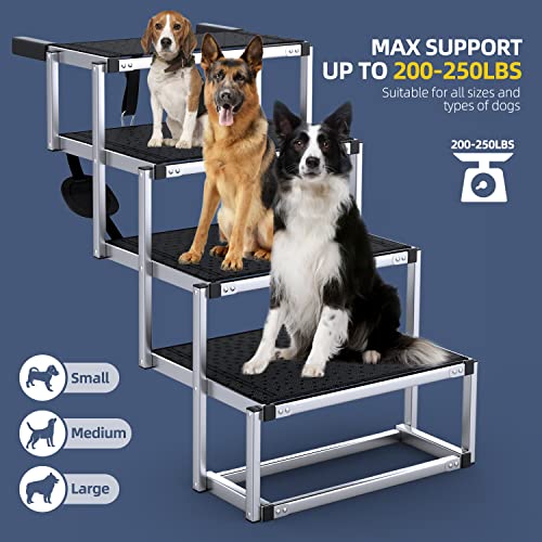 Extra Wide Dog Ramp for Large Dogs, Non-Slip