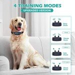 Electric Dog Training Collar with Remote, Waterproof, Rechargeable