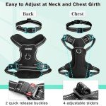 Reflective Dog Harness with Easy Control Handle