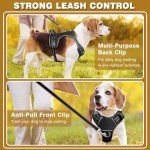 Reflective Dog Harness with Easy Control Handle