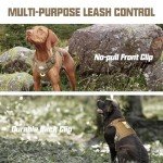 Large Dog Tactical Harness - Reflective & Adjustable
