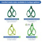Lush Green Pawtitas Dog Harness