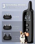 Rechargeable Dog Training Collars for 2 Dogs
