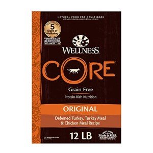 Wellness CORE Grain-Free High-Protein Dog Food, 12lb