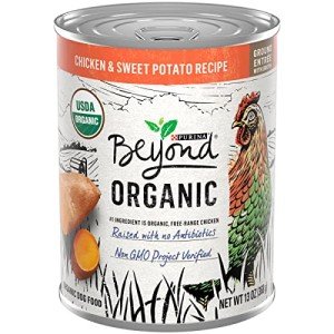 Organic Chicken & Sweet Potato Dog Food Cans