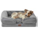 Orthopedic Waterproof Dog Bed with Removable Cover