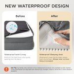 Orthopedic Waterproof Dog Bed with Removable Cover