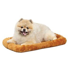 Cinnamon Dog Bed with Comfort Bolster - 22 Inch