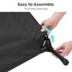 Veehoo Cooling Elevated Dog Bed: Portable & Breathable