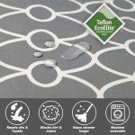 Medium Gray Dog Bed with Orthopedic Egg-Crate Design