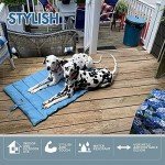 Large Portable Waterproof Dog Bed for Outdoor Use