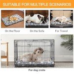 Plush Medium Dog Beds for Travel - Grey Star
