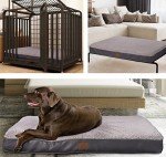 Large Waterproof Dog Bed with Removable Cover