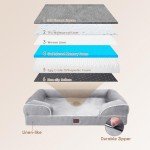 Extra Large Orthopedic Memory Foam Dog Bed
